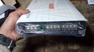 16000 watt 4 CHANNEL amplifier Mobil Unboxing amp test [upl. by Durst324]