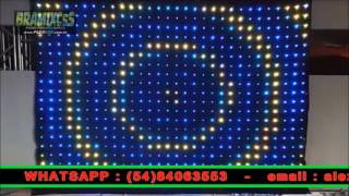 170  CORTINA DE LED GRÁFICA P90  TAMANHO 2X3  WHATSAPP  54984063553  ALEX [upl. by Bruns995]