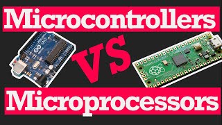 The Differences between Microprocessors and Microcontrollers the basics and familiar examples [upl. by Ntsyrk]