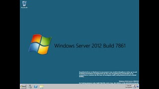 Taking a look at Windows Server 2012 Build 7861 [upl. by Anicul]