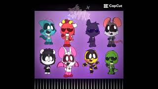 ★nightmare critters★ edit nightmarecritters cute shorts [upl. by Ahtamas431]