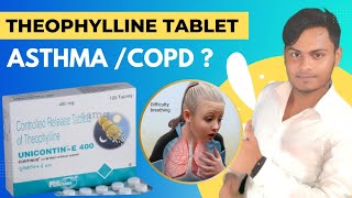 Theophylline tablet  Controlled Release Tablets Of Theophylline  Unicontine 400 [upl. by Rainah695]