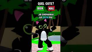 TU CHOISIS LE CÔTÉ DU BIEN OU LE CÔTÉ DU MAL  😱 roblox [upl. by Lothaire]