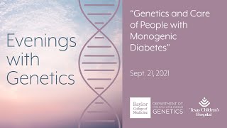 Genetics and Care for Monogenic Diabetes [upl. by Nove923]