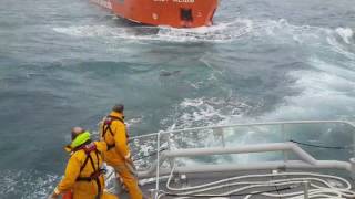 Sennen cove lifeboat and lady alida [upl. by Frost619]