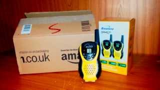 Binatone Latitude 100  Walkie Talkies  Review [upl. by Leugimsiul]