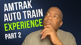 The Amtrak Auto Train Experience Part 2  Dining [upl. by Nowtna]