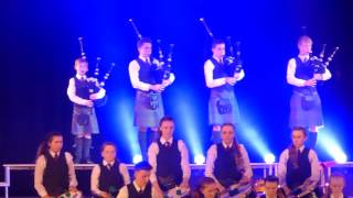 Davidsons Mains amp District Pipe Band Christmas Concert 2016  Tricias Song [upl. by Epolulot]