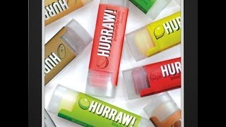 My Lipbalm Favourite  Hurraw 美國有機潤唇膏 [upl. by Yereffej504]