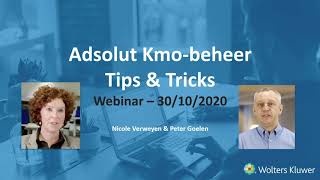 Webinar Adsolut Kmobeheer Tips amp Tricks [upl. by Demah]