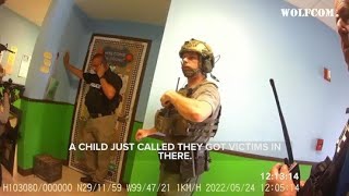 What the Uvalde police bodycam videos of Robb Elementary school shooting show [upl. by Bish912]