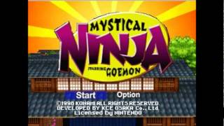 Mystical Ninja Starring Goemon OST 36  Folkypoke Village  Deserted [upl. by Seka]