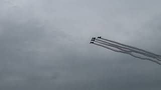 Aeroshell Aerobatic Team Missing Man Formation [upl. by Tobin435]