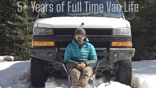 After 5 Years of Full Time Van Life This is What I Think tips for getting started [upl. by Anairuy991]