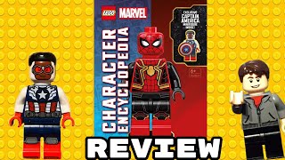 lego marvel character encyclopedia book review [upl. by Tiffy]