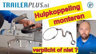 AANHANGER HULPKOPPELING HOE BEVESTIG JE HULPKOPPELING AANHANGER HULPKOPPELING AANHANGER BEVESTIGEN [upl. by Eizzik]