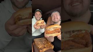 Popeyes Chicken Sandwich in a Car HowKevEats [upl. by Busby]