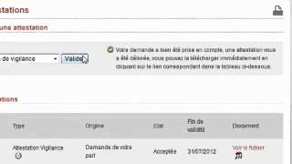 Comment obtenir son attestation de vigilance URSSAF au format dématérialisé [upl. by Yelrah]