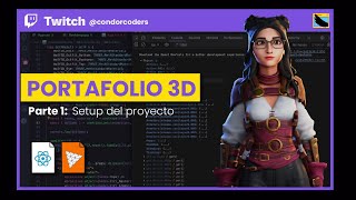 Creamos un portafolio dev con elementos 3D 🧊 Inspirado en LOL y Overwatch [upl. by Koerlin]