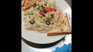 Veg Alfredo penne pasta ll Suman Tamta llchef india food foodie cooking vegmaggi vegnonveg [upl. by Ahsitram]