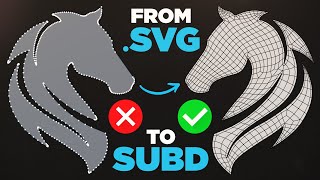 Turn SVG Files into Perfect Meshes [upl. by Julina]