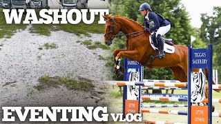 EVENTING IN SOGGY CONDITIONS at Catton Park  Donuts 4th Novice run  Eventing Vlog [upl. by Anitel]