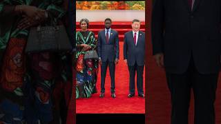 Couple présidentiel participe au banquet de bienvenue offert par le président chinois [upl. by Hadihsar]