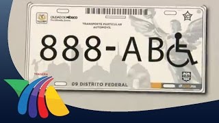 Que no lo sorprendan ¿Qué autos pueden usar placas de discapacidad  Noticias [upl. by Nomad]