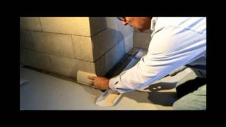 BasementWaterproofingInstallationmp4 [upl. by Sabrina]