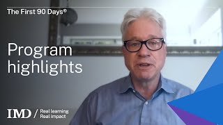 IMDs The First 90 Days® Program highlights [upl. by Aimek]