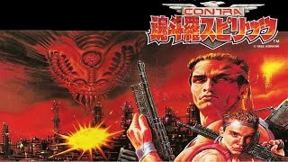 CONTRA SPIRITS 1995 PIRATED FAMICOM PORT  NES LONGPLAY  COMPLETE PLAYTHROUGH Unl [upl. by Almap977]