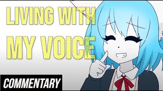 Blind Reaction Living With My Voice Wolfychu [upl. by Ahserak]