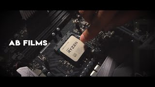 GAMING PC BUILD  HANDHELD CINEMATIC BROLL  AB FILMS [upl. by Nulubez]