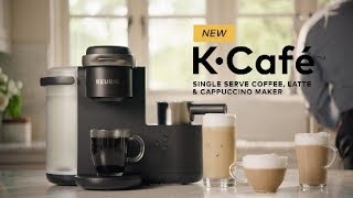 NEW Keurig® KCafe™ Coffee Latte amp Cappuccino Maker [upl. by Nataniel489]