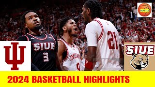 SIU Edwardsville vs 17 Indiana Basketball Game Highlights  2024 NCAA Mens Basketball [upl. by Taber192]