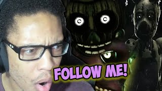 Follow Me FNAF RemixCover  SayMaxWell x APAngryPiggy REACTION [upl. by Oedama548]