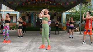 23 Minute Exercise Routine To Lose Belly Fat  Zumba Class [upl. by Nwahsd]