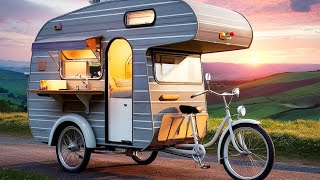 Introducing the Retro Camper Tricycle 2025 Travel in Vintage Stylequot [upl. by Lindbom]