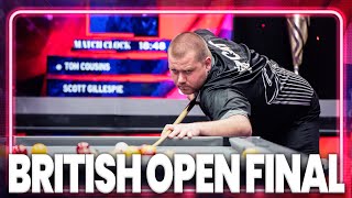 Tom Cousins vs Scott Gillespie  British Open Final 2024 [upl. by Acissej]