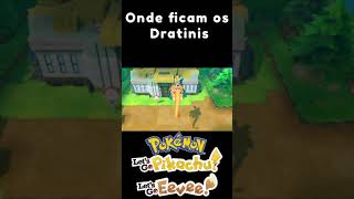 Onde Encontrar e Capturar Dratinis No Pokémon Lets go Pikachu amp Eevee [upl. by Rand903]