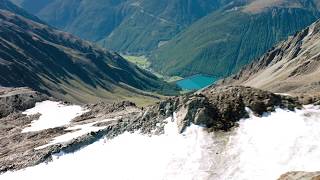 Schnalstal aus der Luft  La Val Senales dallaria  Schnalstal Valley from air [upl. by Krucik]