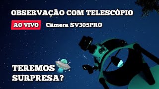 TELESCÓPIO AO VIVO 🔭🛸 Veremos algo incomum [upl. by Matthias]