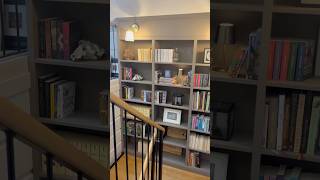 Bücherregal im Treppenhaus diyfurniture diycrafts diy woodworking [upl. by Annerb541]