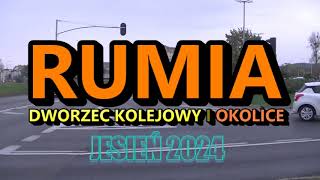 Rumia  jesień 2024 r Dworzec Kolejowy i okolice [upl. by Adyol924]