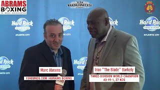 Interview with ThreeDivision World Champion Iran Barkley [upl. by Somar1]