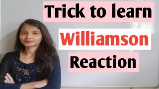 Trick to learn Williamson reaction organic chemistry [upl. by Ardnala]