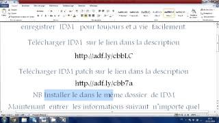 enregistrer idm pour toujours facilement 100 sa marche HD 2 [upl. by Etnoved]