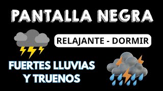 Relajantes Sonidos de Lluvia y SONIDOS ASMR ⚡ Dormir al instante con Lluvia Y Truenos Reales [upl. by Eendyc]