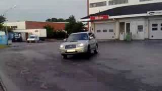 Drifting with NightRun Subaru Forester [upl. by Kehr]