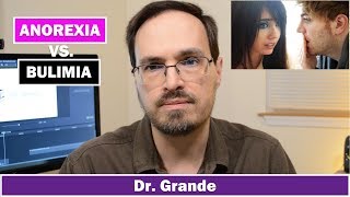 Differences between Anorexia Bulimia Atypical Anorexia Purging Disorder amp Binge Eating Disorder [upl. by Helman]